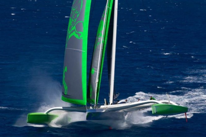 Phaedo^3, Lloyd Thornburg's MOD 70 © Ocean Images and Phaedo^3